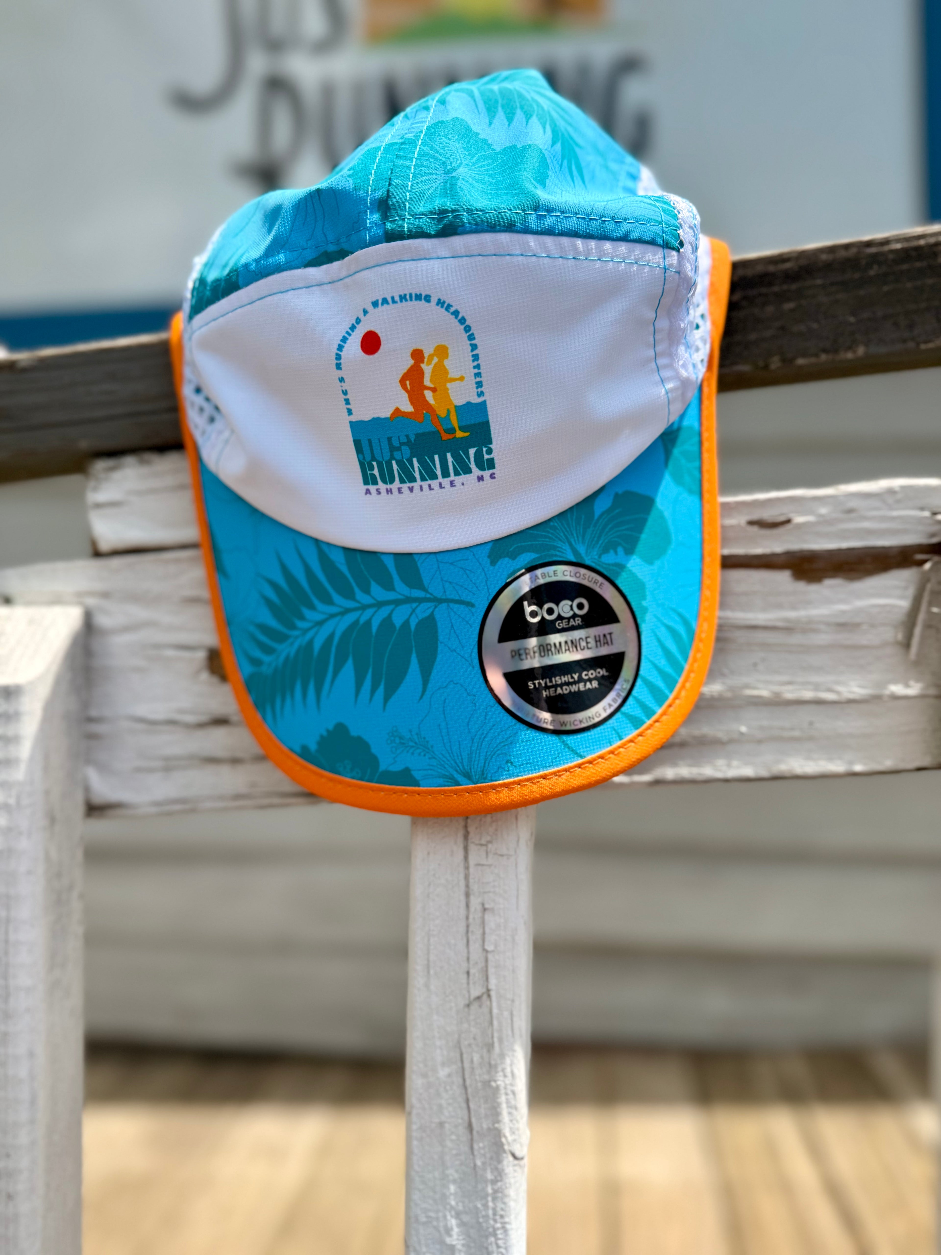 Limited Edition: Jus' Running x Boco - Ventilator Mesh Blue Beach