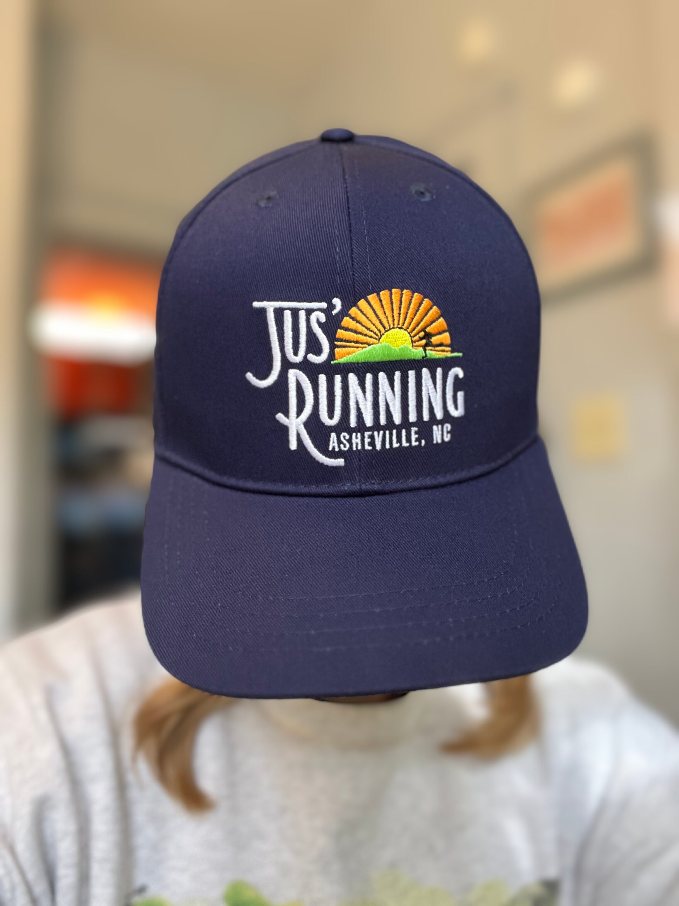Jus' Running Baseball Hat