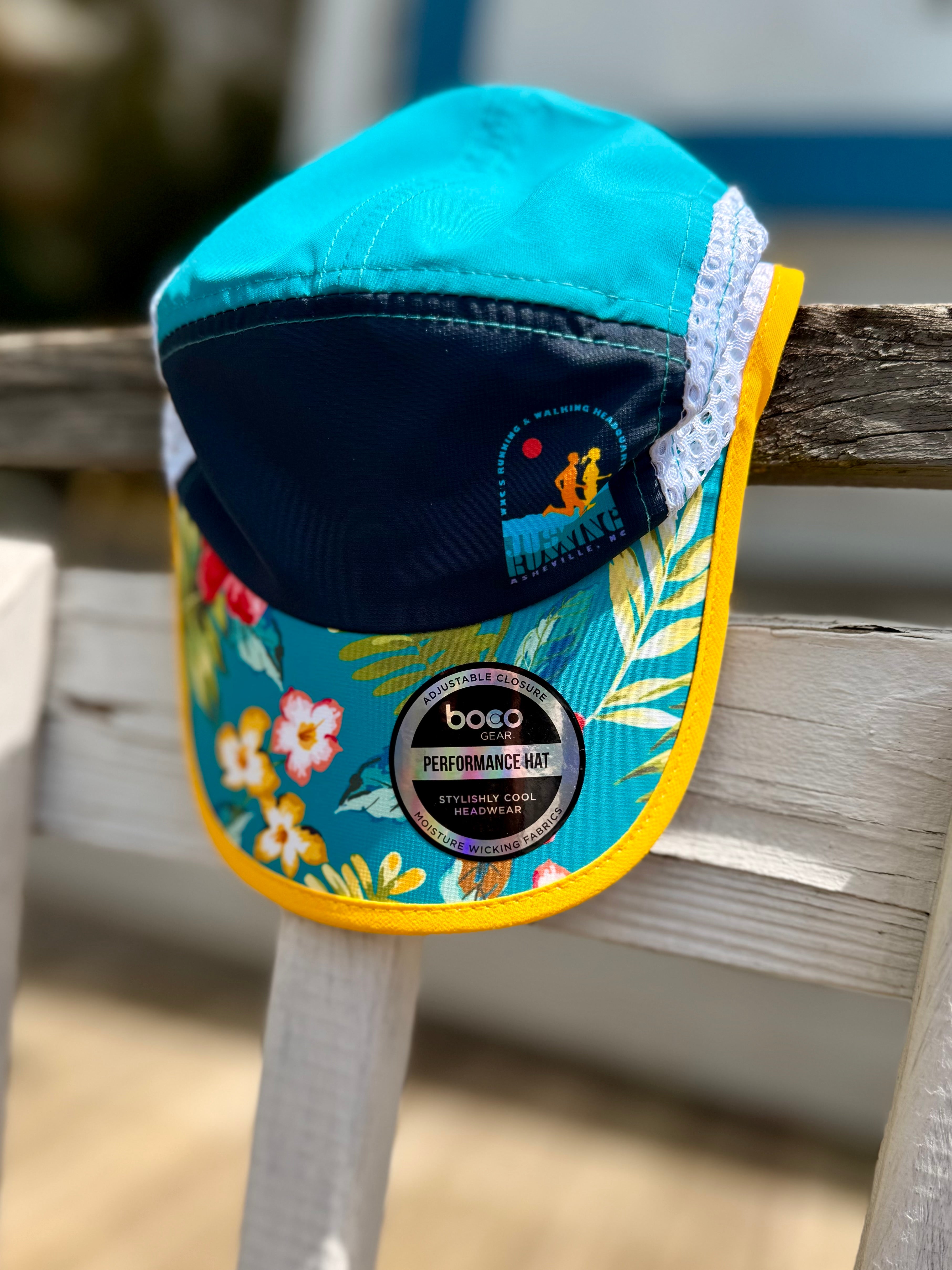 Limited Edition: Jus' Running x Boco - Ventilator Mesh Teal Hawaiian